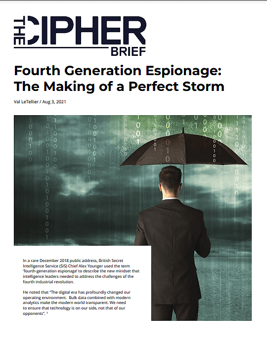 Fourth Generation Espionage